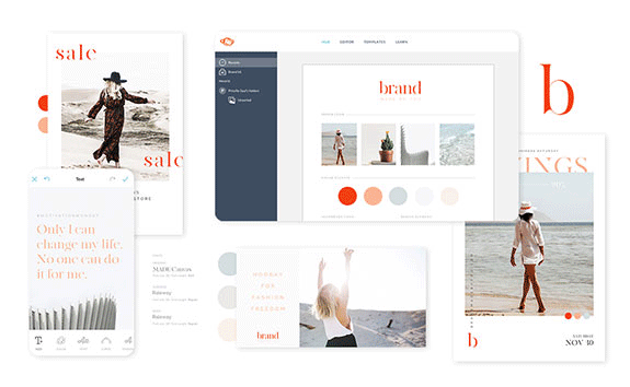 make a brand kit to organize all your digital assets